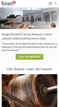 Mobile Screenshot of kregelwindmillfactorymuseum.org